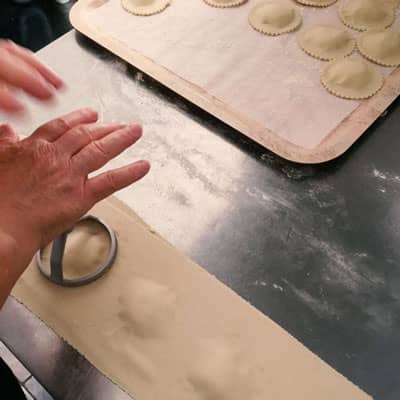 Ricotta-Ravioli